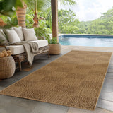 Buitenkleed - Timber Blokken Beige