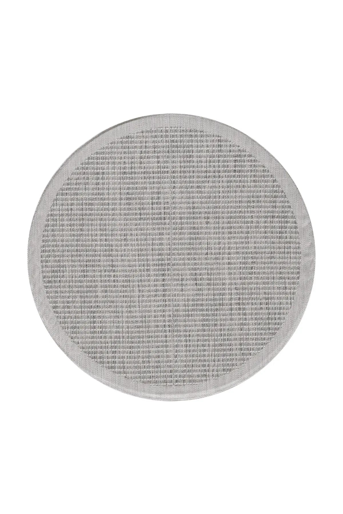 Rond Buitenkleed - Giza Kader Grijs