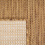 MIRA1450BROWN 10 Rücken — Buitenkleed - Mira Raster Bruin
