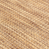 MIRA1450BROWN-R 04 Swatch — Rond Buitenkleed - Mira Raster Bruin