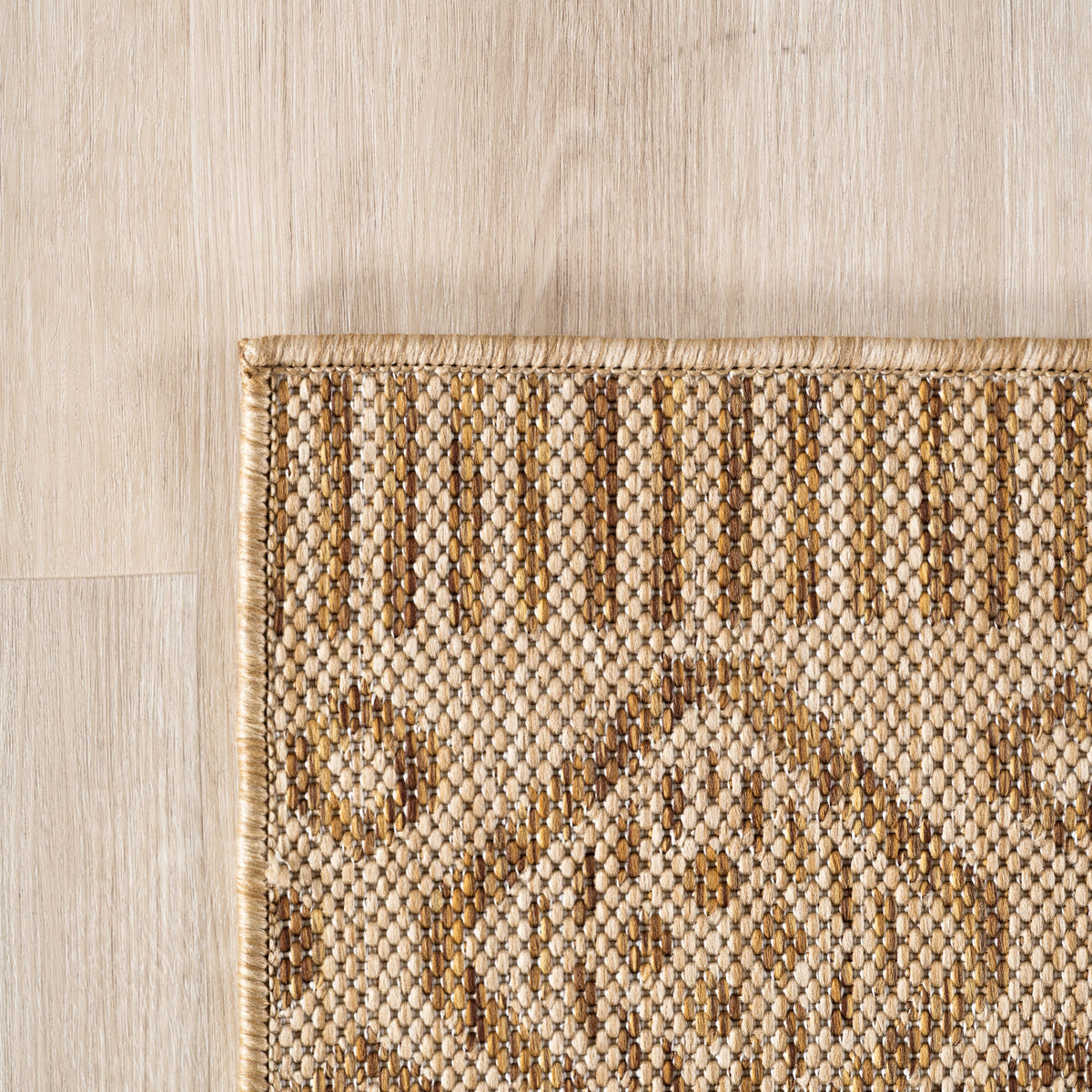 MIRA1452BEIGE-R 05 Detail — Rond Buitenkleed - Mira Ruiten Beige