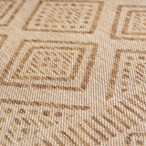 MIRA1452BEIGE-R 04 Swatch — Rond Buitenkleed - Mira Ruiten Beige