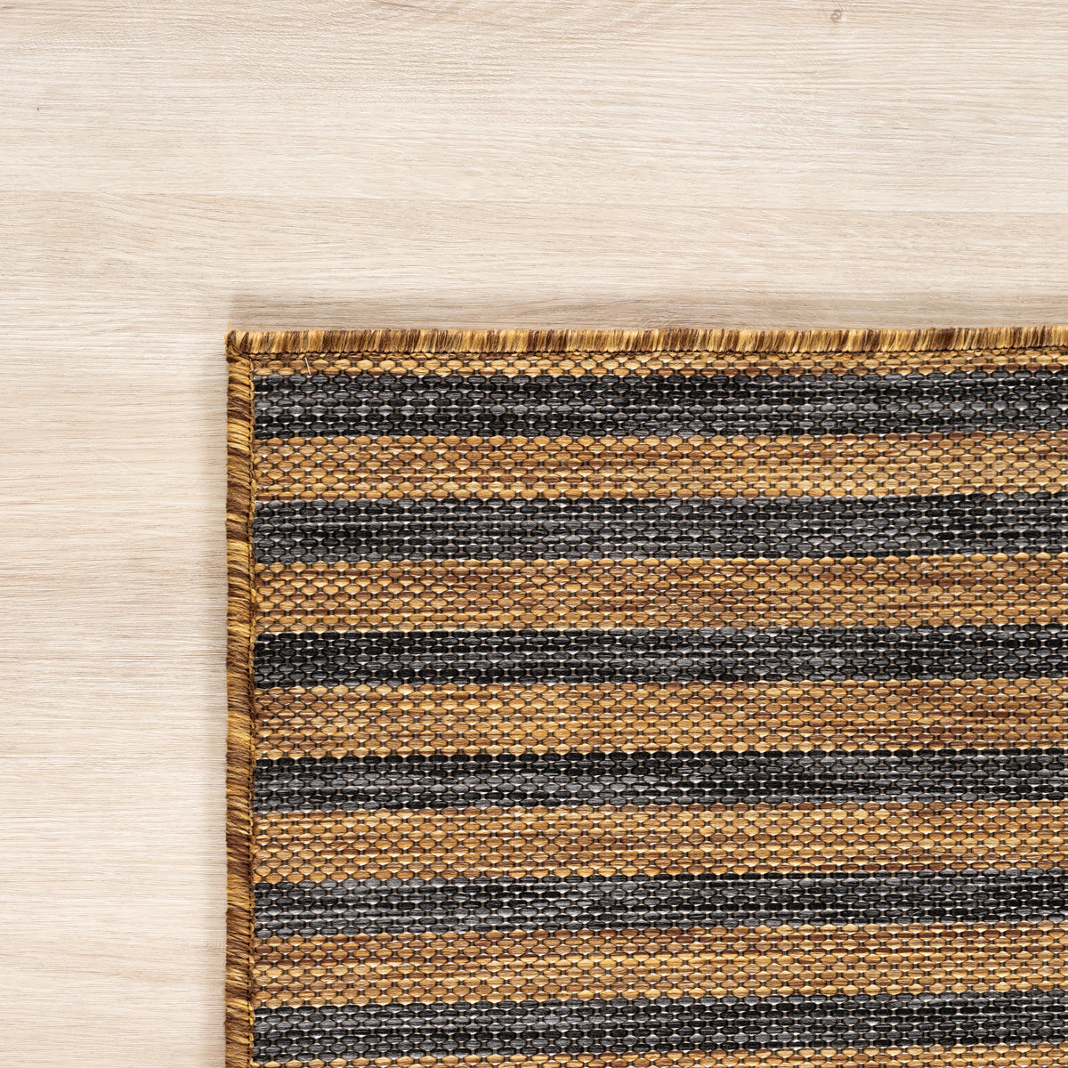 MIRA1453BLACK-R 05 Detail — Rond Buitenkleed - Mira Bogen Zwart