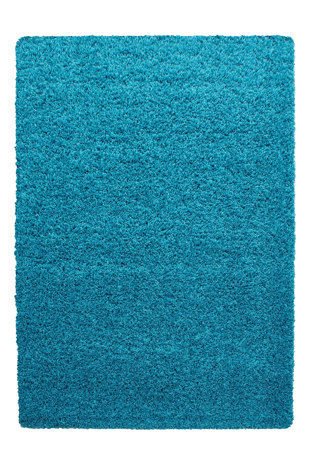 Hoogpolig Vloerkleed - Shaggy Life Uni Turquoise