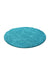 Rond Hoogpolig Vloerkleed - Shaggy Life Turquoise