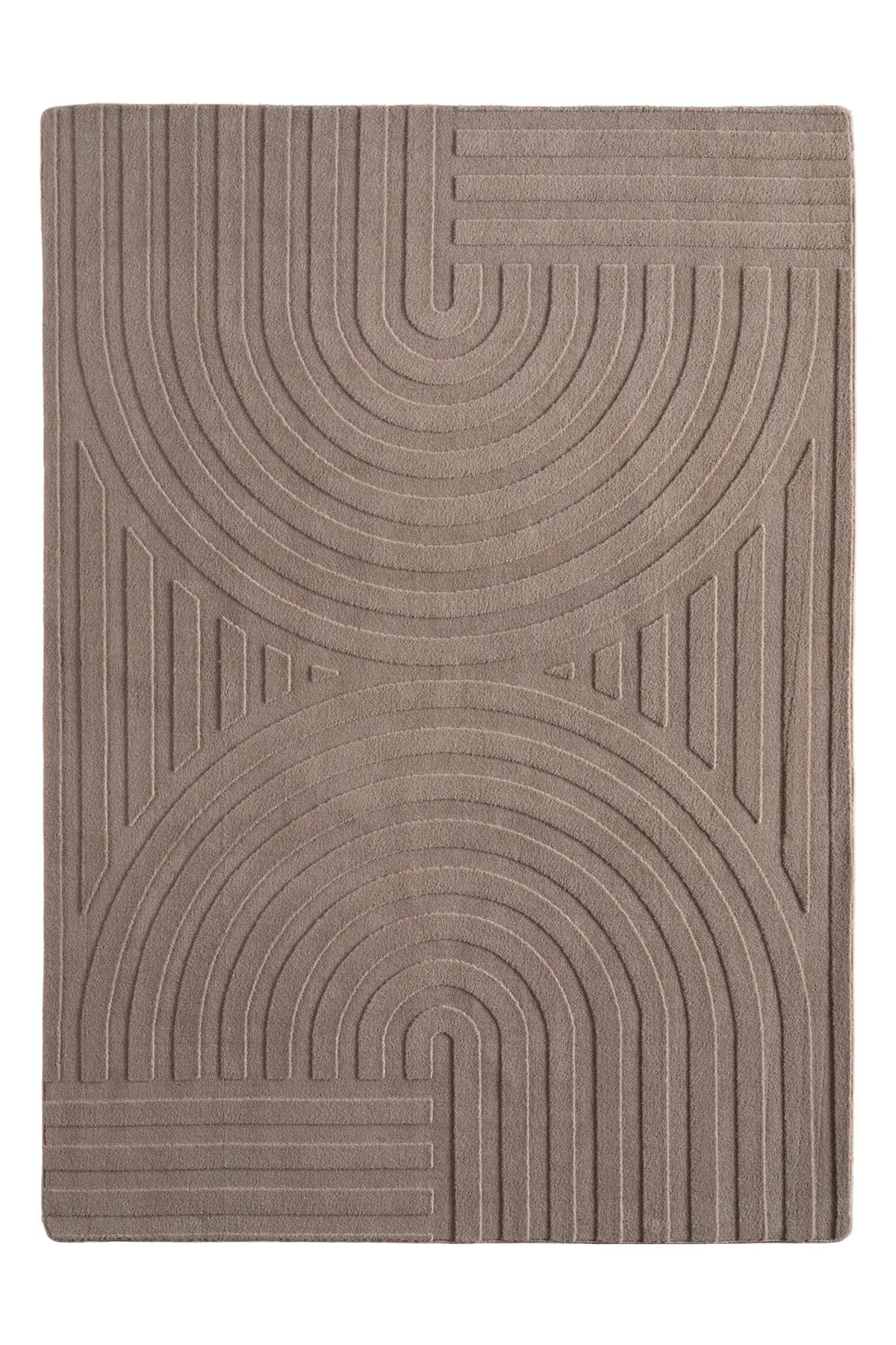 Wasbaar Vloerkleed - Pompei Bogen Beige