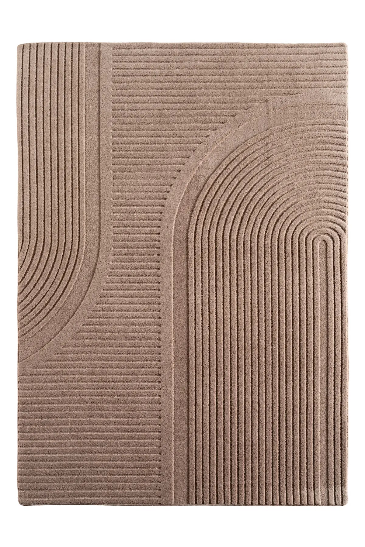 Wasbaar Vloerkleed - Pompei Grafisch Beige