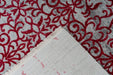Laagpolig Vloerkleed – Baroque Ornamenteel Rood