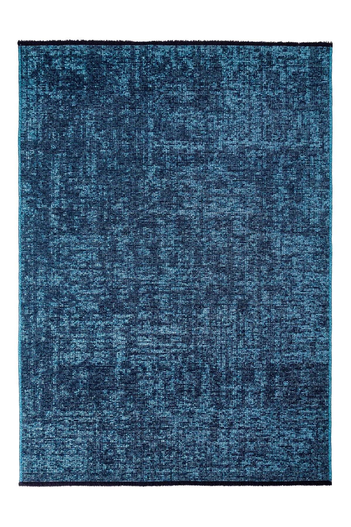 Wasbaar Vloerkleed - Space Gemêleerd Blauw