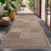 Buitenkleed - Ibiza Patchwork Beige