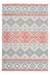 Scandinavisch Vloerkleed – Ethnie Geometrisch Grijs/Abrikoos