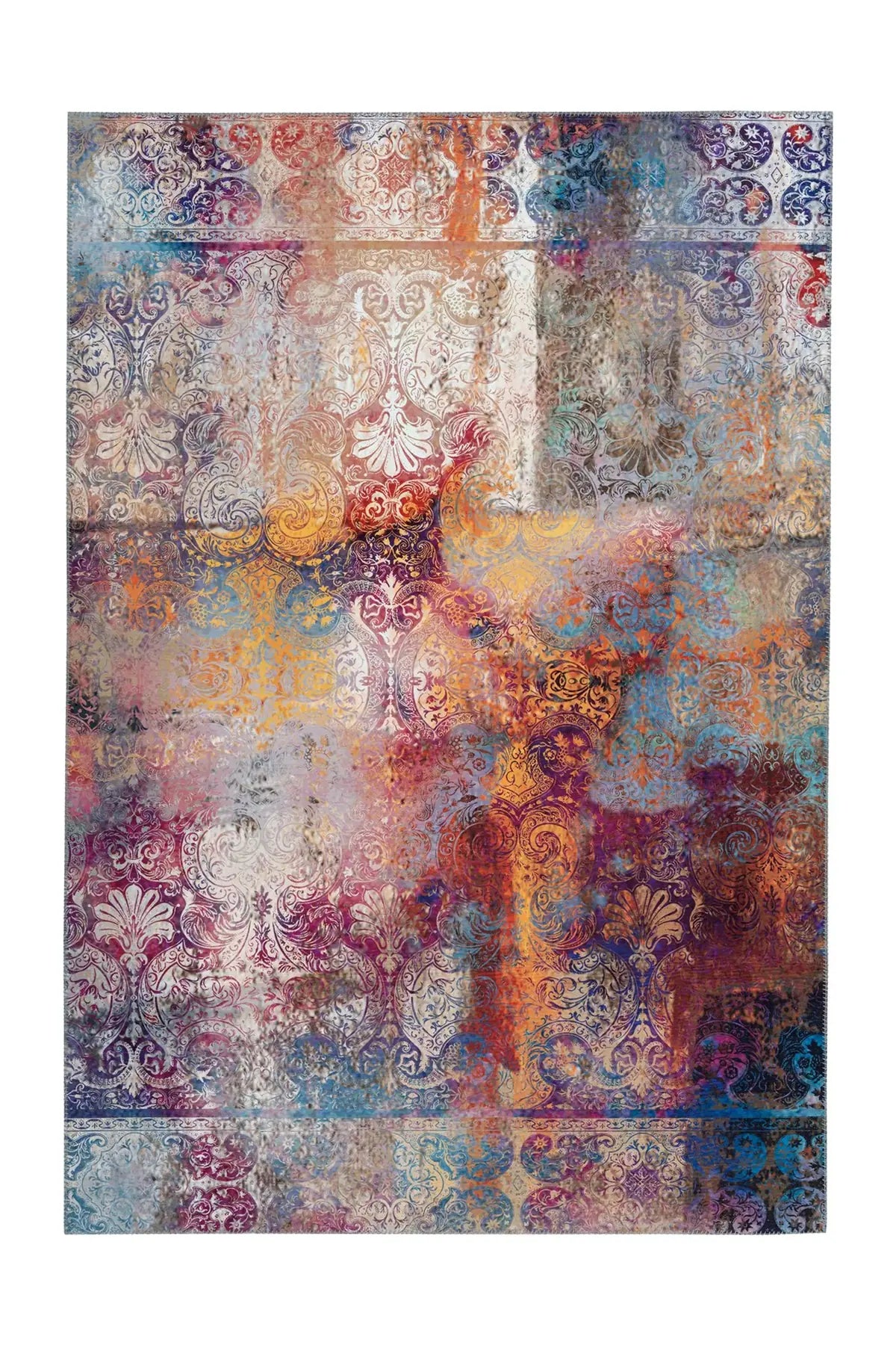 Bohemian Vloerkleed - Galaxy Ornamenteel Multikleur