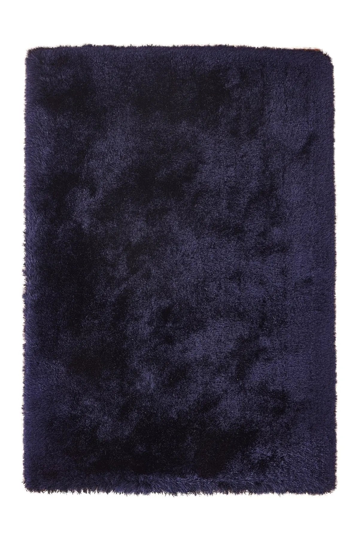 Hoogpolig Vloerkleed - Cosy Effen Blauw