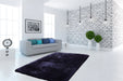 Hoogpolig Vloerkleed – Cosy Effen Blauw