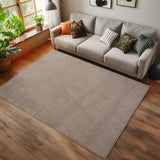 HELIX2200BEIGE 02 Winkel — Effen Vloerkleed - Helix Ribbels Beige