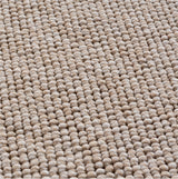 HELIX2200BEIGE-R 04 Swatch — Rond Effen Vloerkleed - Helix Ribbels Beige