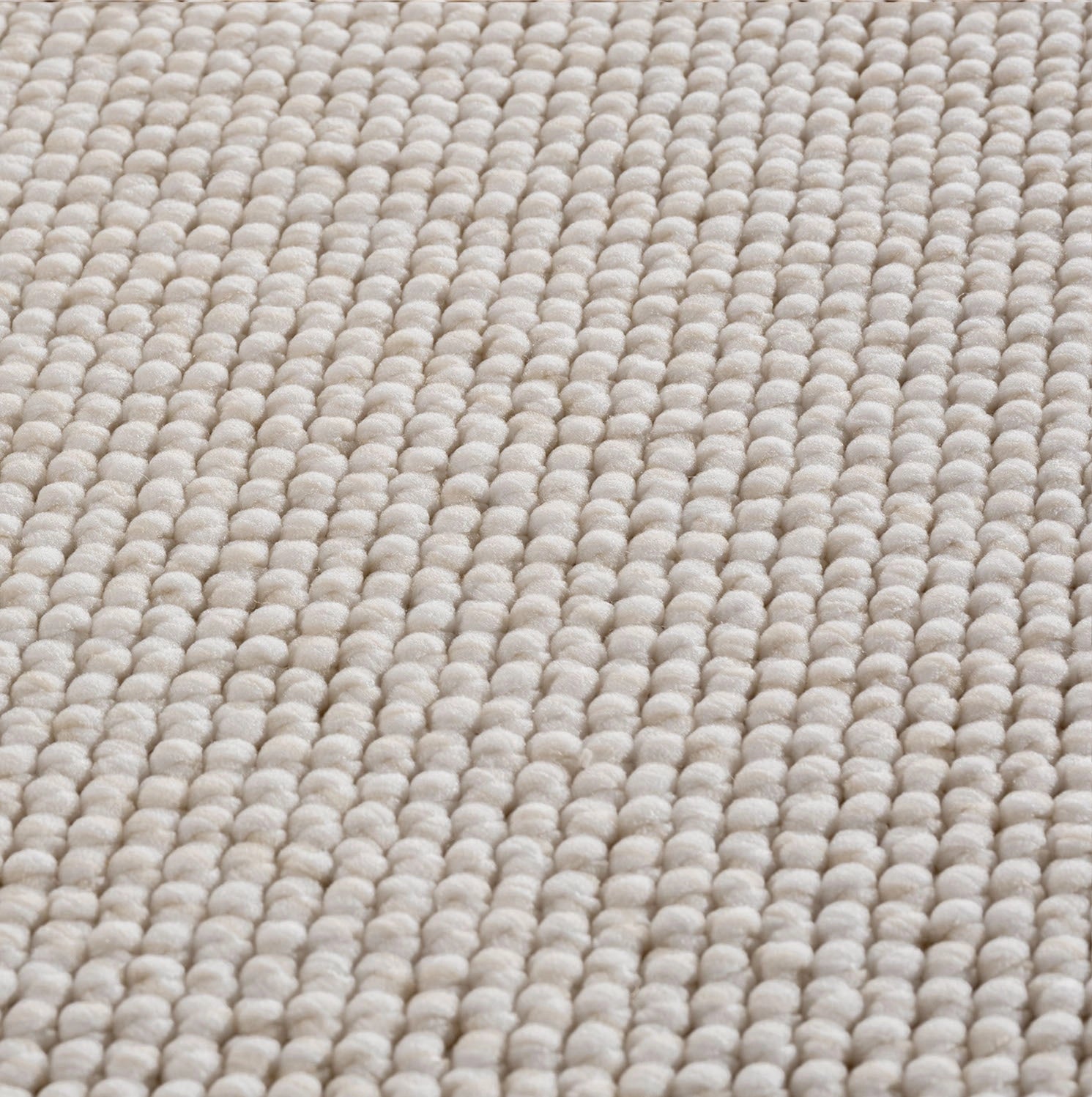 HELIX2200CREAM 05 Swatch — Effen Vloerkleed - Helix Ribbels Crème