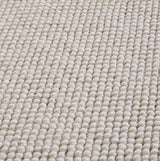 HELIX2200CREAM 05 Swatch — Effen Vloerkleed - Helix Ribbels Crème