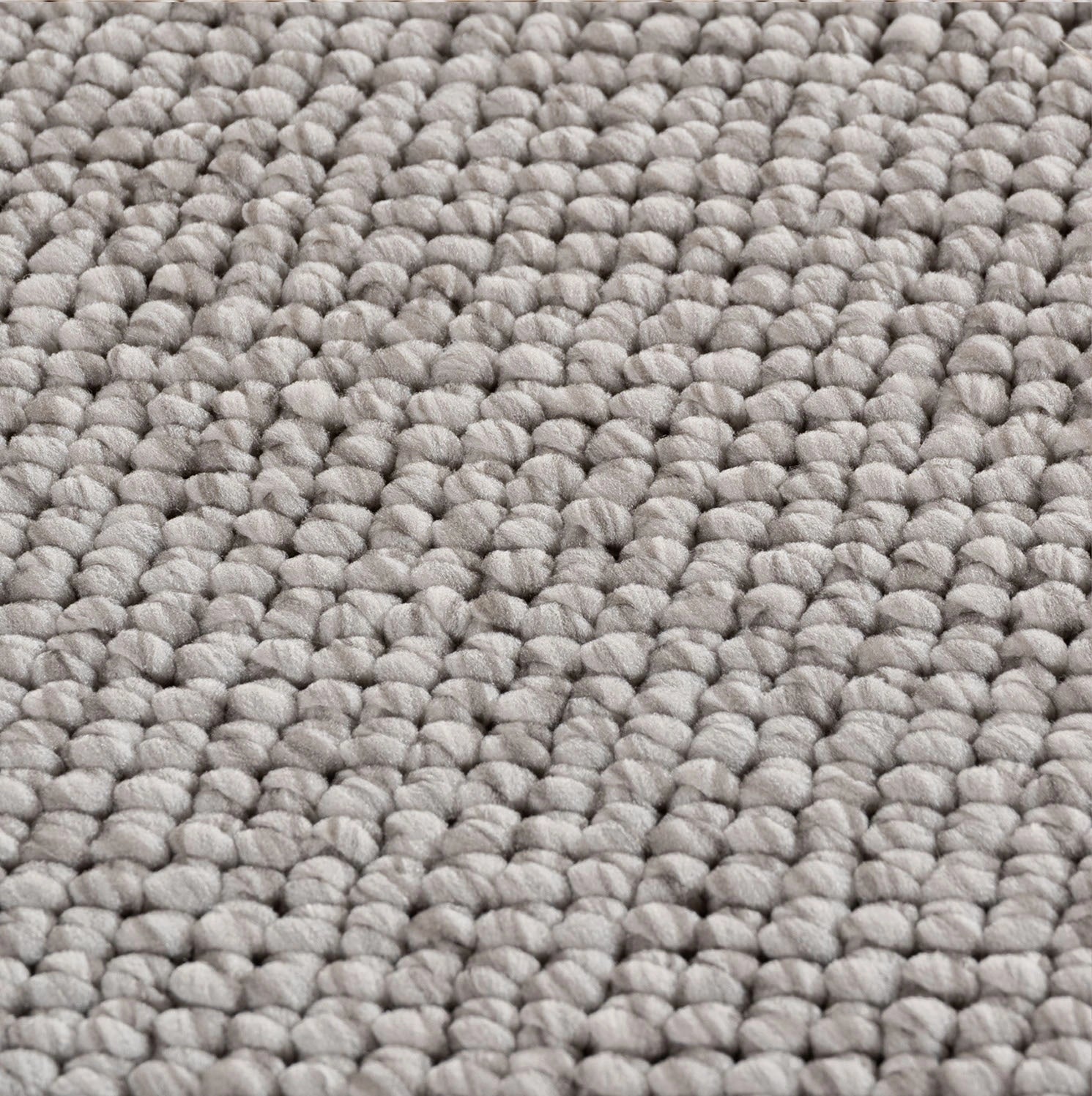 HELIX2200SILVER 05 Swatch — Effen Vloerkleed - Helix Ribbels Zilver