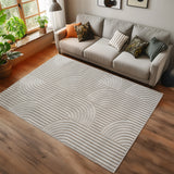 HELIX2201CREAM 02 Winkel — Modern Vloerkleed - Helix Bogen Crème