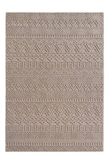 HELIX2202BEIGE 01 Front — Bohemian Vloerkleed - Helix Etnisch Beige