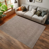 HELIX2202BEIGE 02 Winkel — Bohemian Vloerkleed - Helix Etnisch Beige