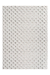 HELIX2203CREAM 01 Front — Modern Vloerkleed - Helix Gevlochten Crème