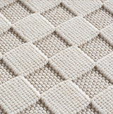 HELIX2203CREAM 05 Swatch — Modern Vloerkleed - Helix Gevlochten Crème