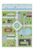 Kindervloerkleed - Play Plattegrond Groen