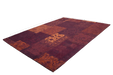 Vintage Vloerkleed – Symphony Patchwork Rood