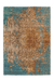 Laagpolig Vloerkleed – Primavera Ornamenteel Zand/Blauw