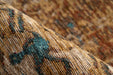 Laagpolig Vloerkleed – Primavera Ornamenteel Zand/Blauw