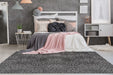 Laagpolig Vloerkleed – Monroe Hexagon Antraciet