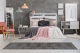 Laagpolig Vloerkleed – Monroe Hexagon Antraciet