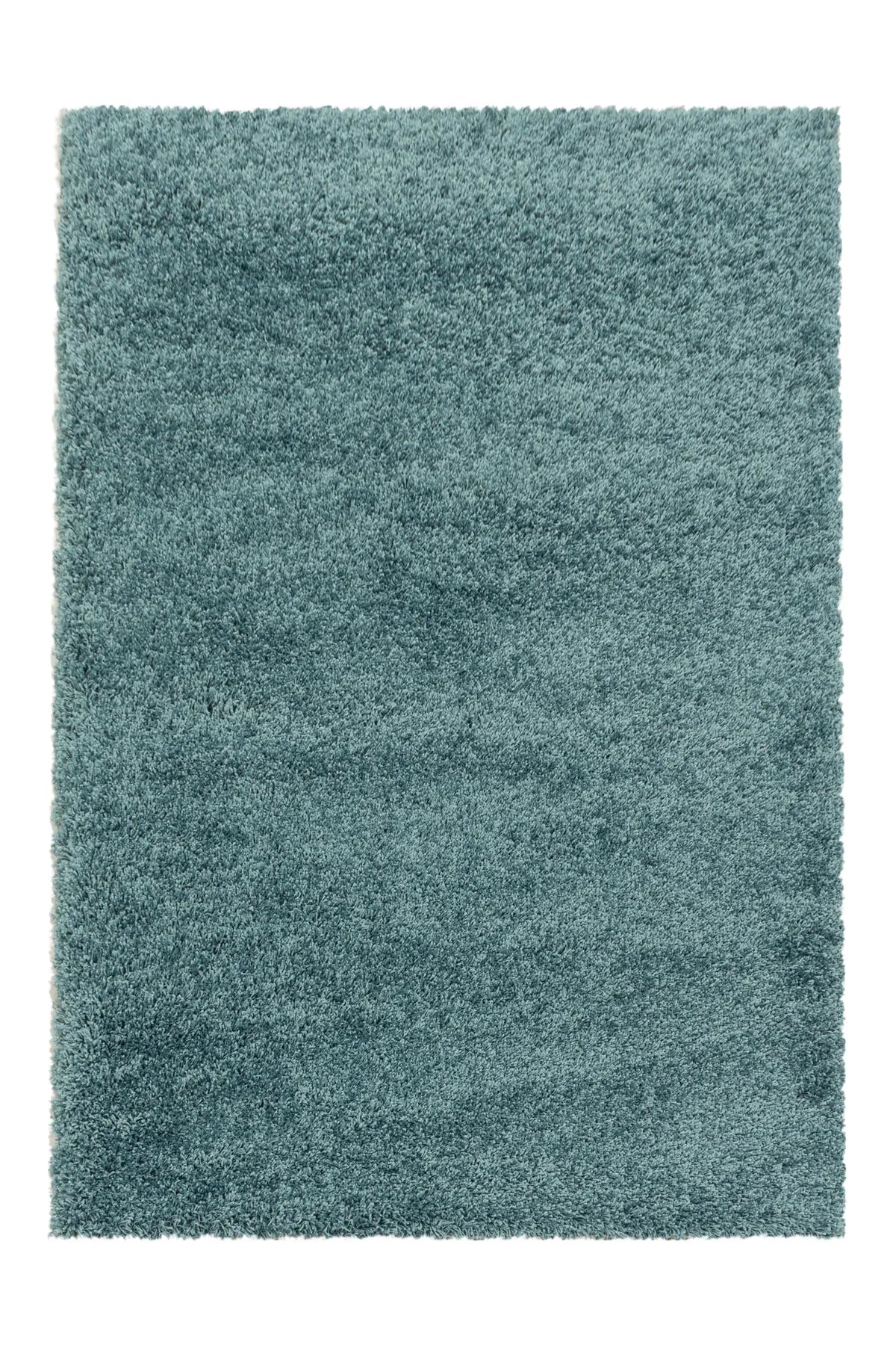 Hoogpolig Vloerkleed - Shaggy Sydney Uni Aquablauw
