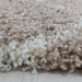 Rond Hoogpolig Vloerkleed - Shaggy Salsa Beige