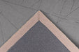 Hoogpolig Vloerkleed - Bijou Geometrisch Taupe/Zilver