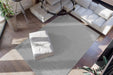 Hoogpolig Vloerkleed – Bijou Geometrisch Taupe/Zilver