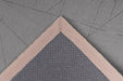 Hoogpolig Vloerkleed – Bijou Geometrisch Taupe/Zilver