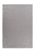 Hoogpolig Vloerkleed – Bijou Geometrisch Taupe/Zilver