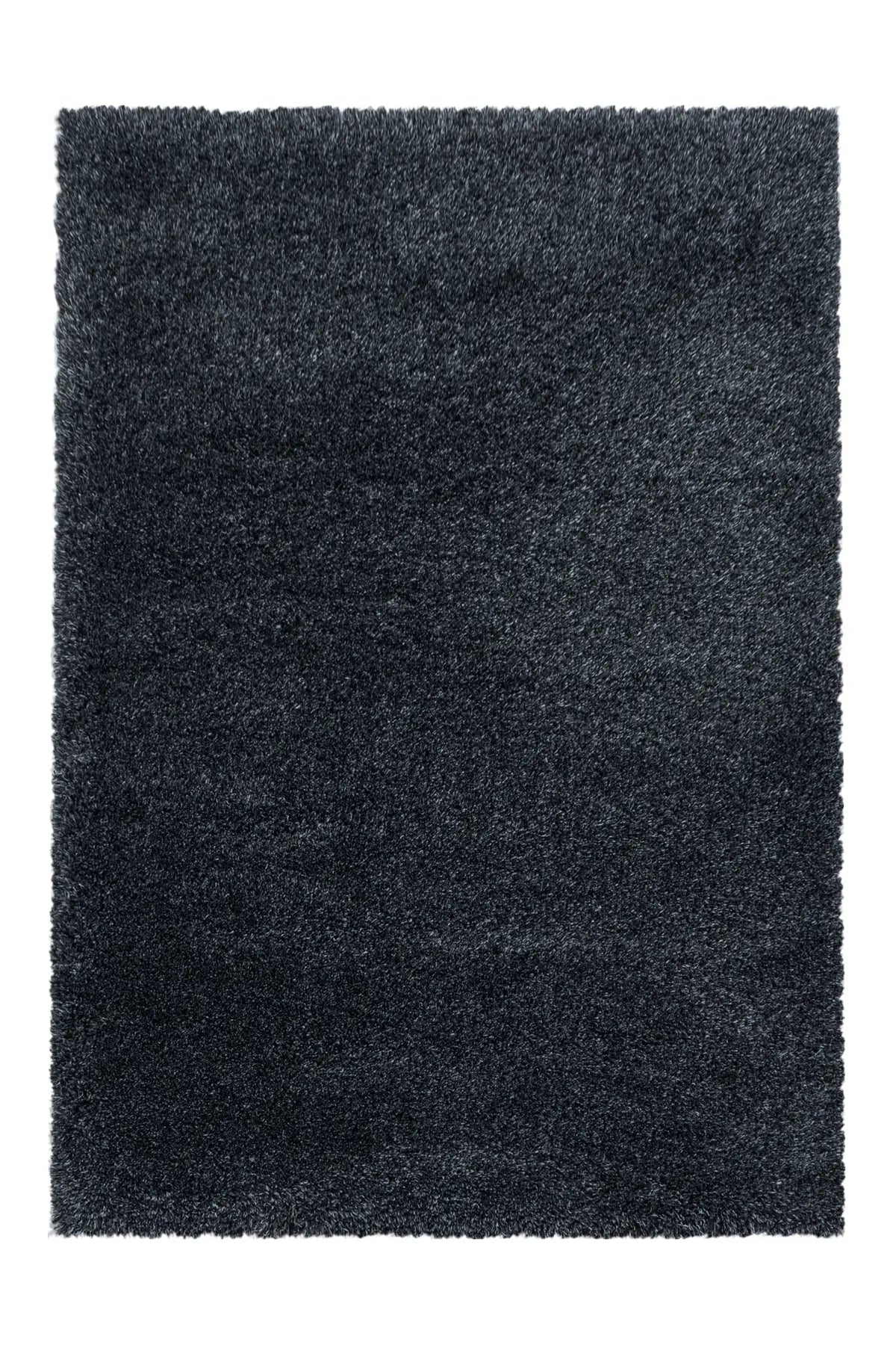 Hoogpolig Vloerkleed - Shaggy Fluffy Uni Antraciet