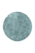 Rond Hoogpolig Vloerkleed - Shaggy Fluffy Blauw