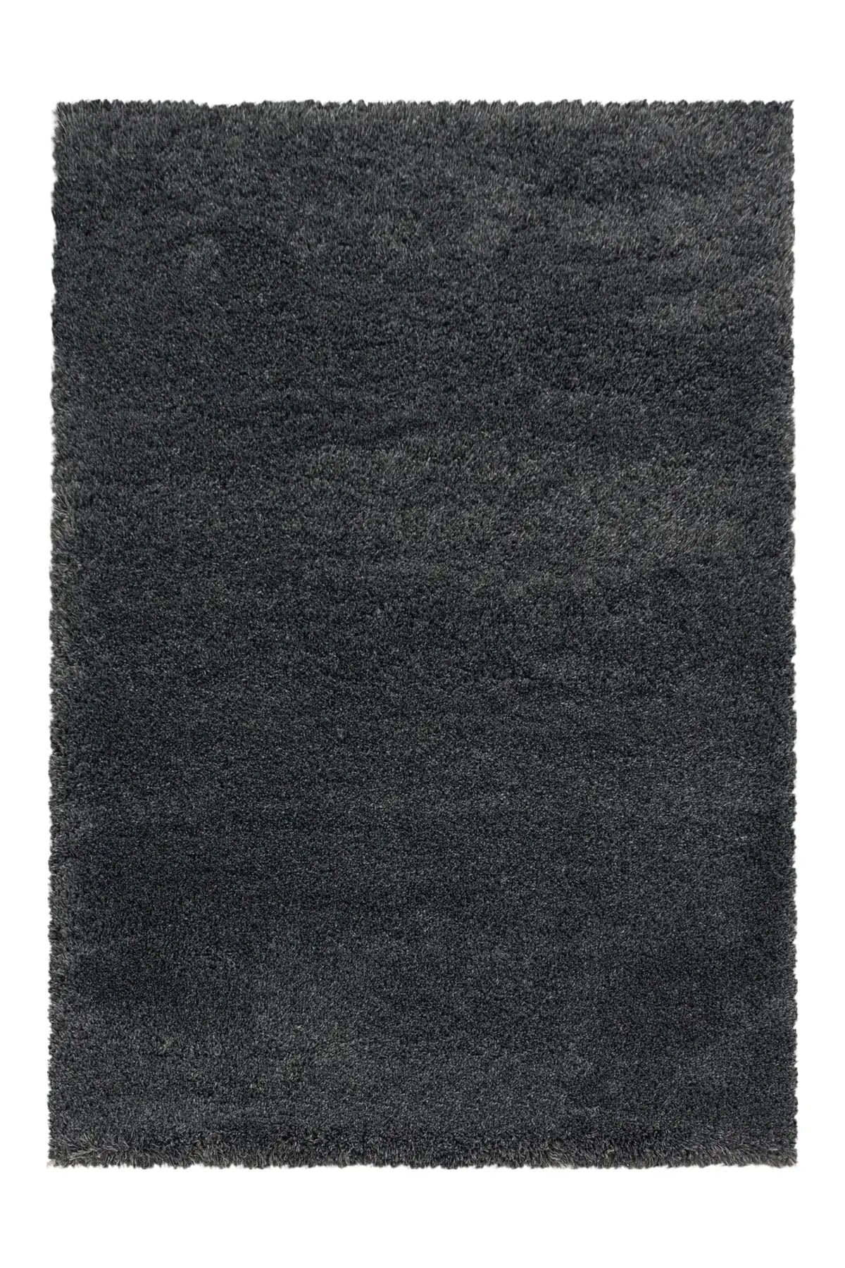 Hoogpolig Vloerkleed - Shaggy Fluffy Uni Grijs