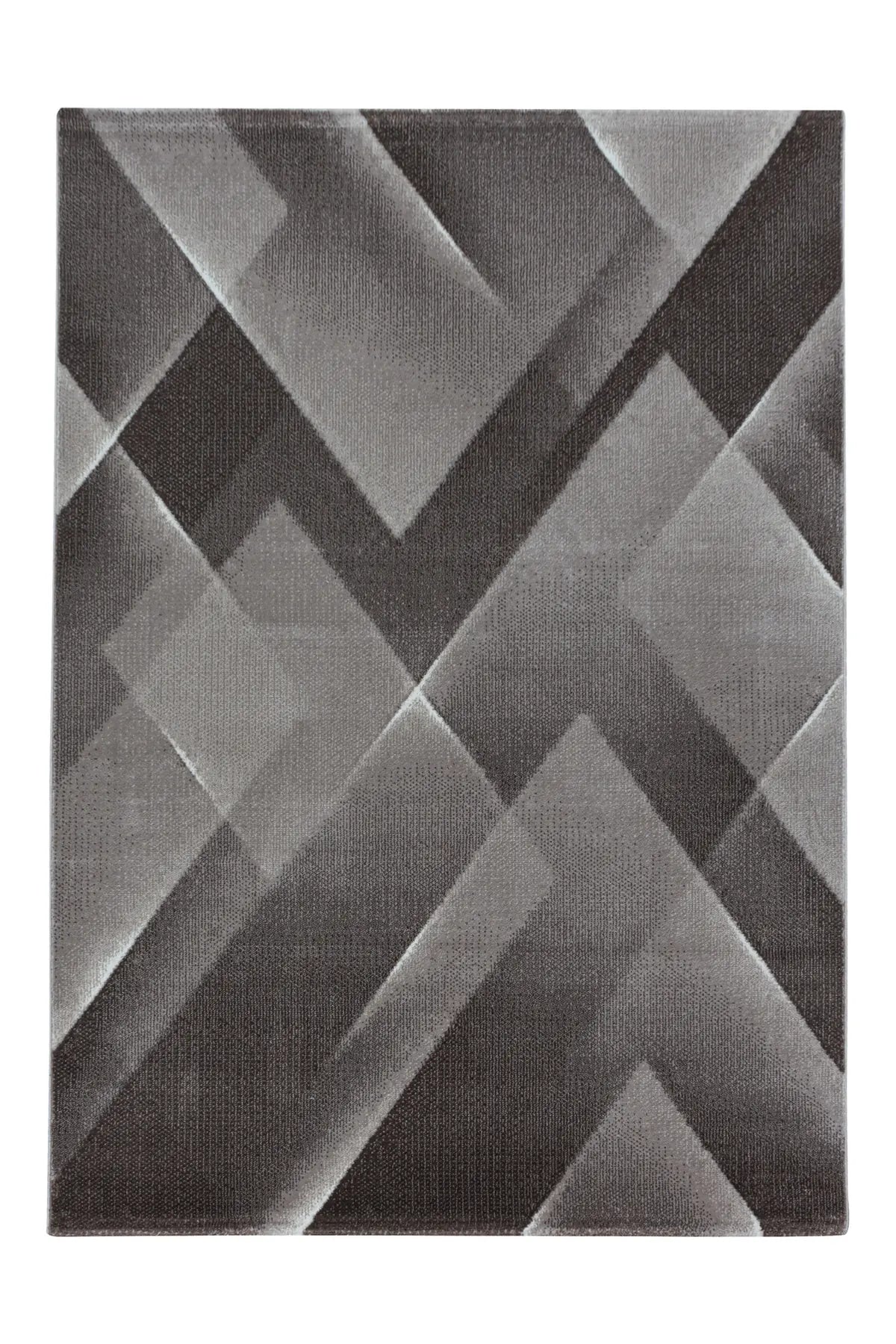 Modern Vloerkleed - Costa Geometrisch Bruin