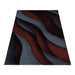 Modern Vloerkleed - Costa Abstract Rood
