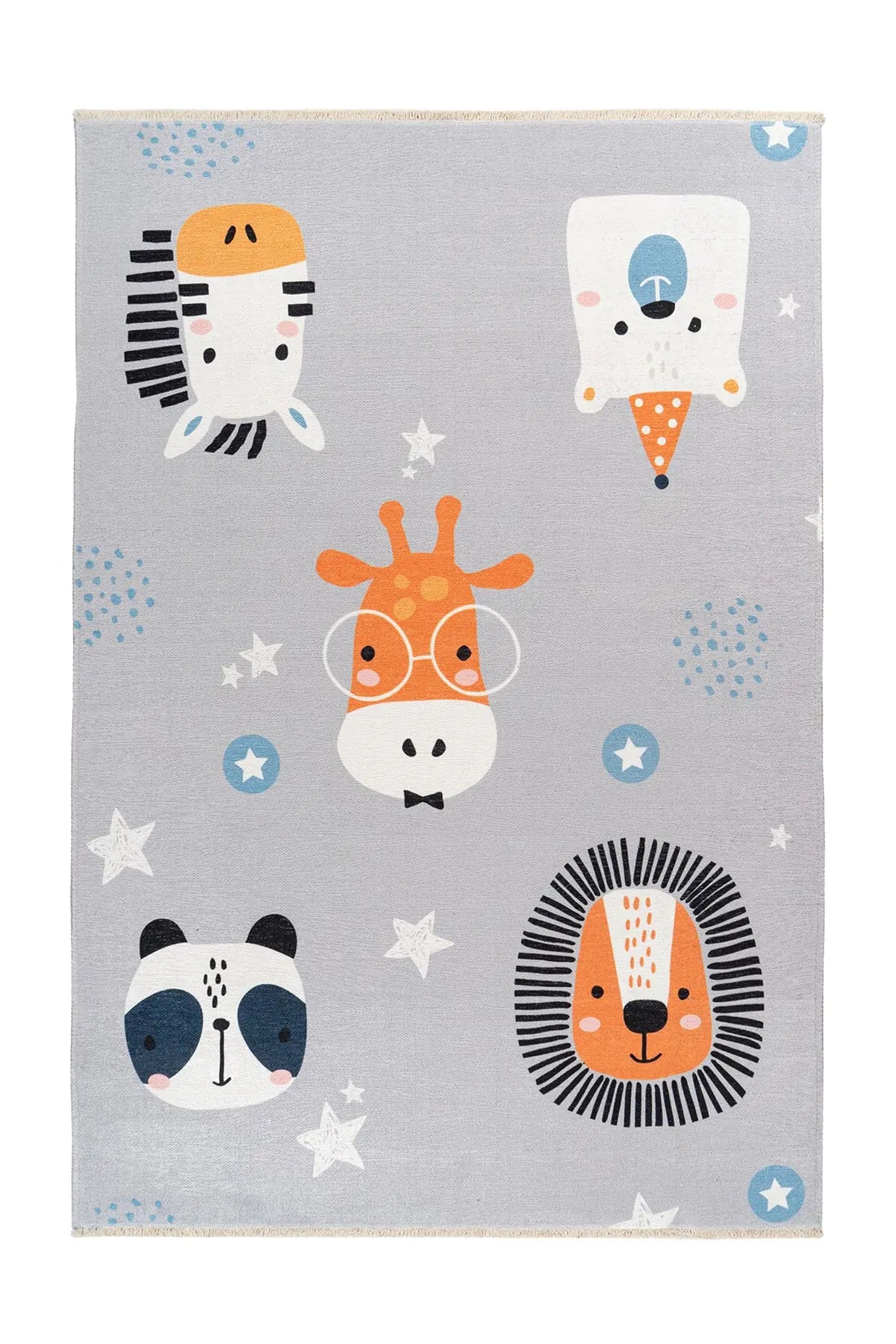 Kindervloerkleed – Joanna Dieren Multikleur