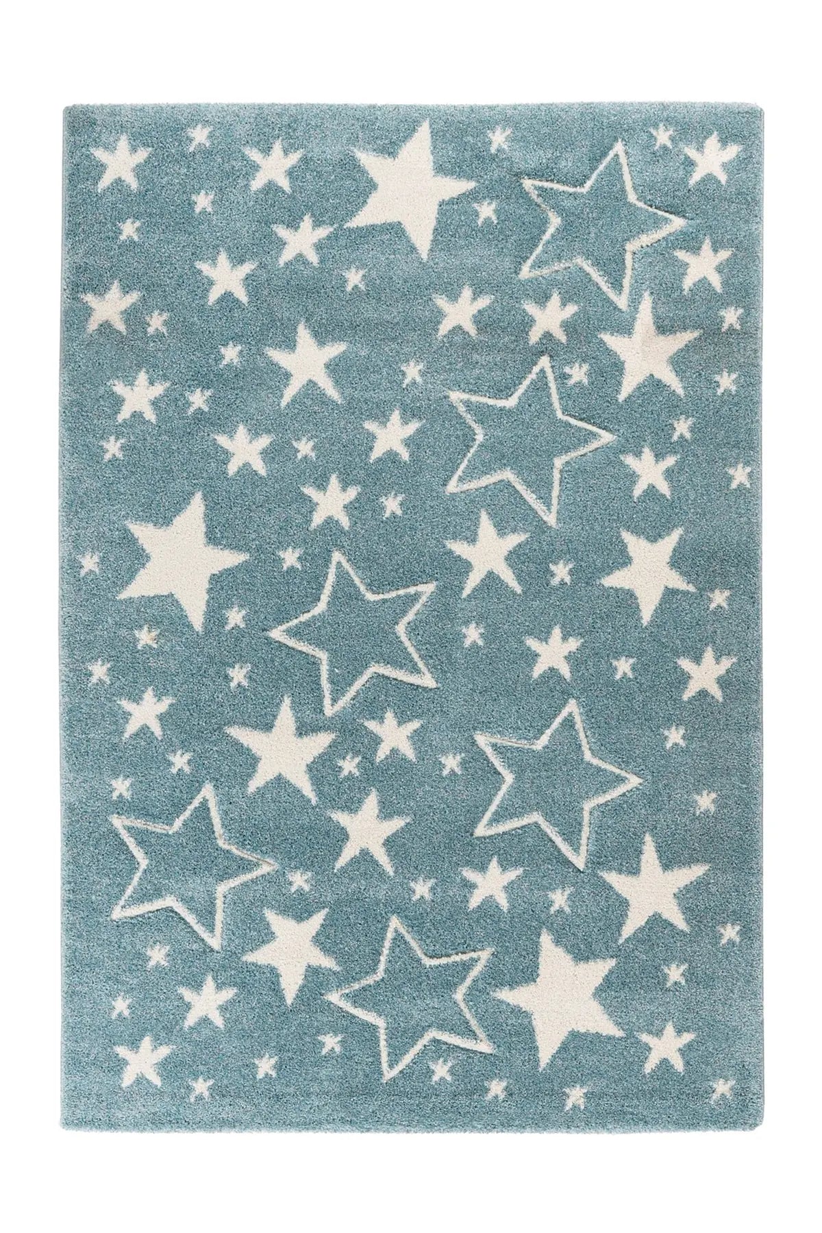 Kindervloerkleed – Australia Sterren Blauw