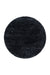 Rond Shaggy Vloerkleed - Brilliant Zwart