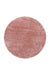 Rond Shaggy Vloerkleed - Brilliant Rosé