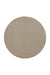 Rond Laagpolig Vloerkleed - Loom Beige